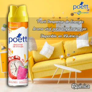 Poett desodorante de ambiente despertar de energía (Aerosol) x 360 ml