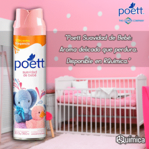 Poett desodorante de ambiente suavidad de bebé (Aerosol) x 360 ml